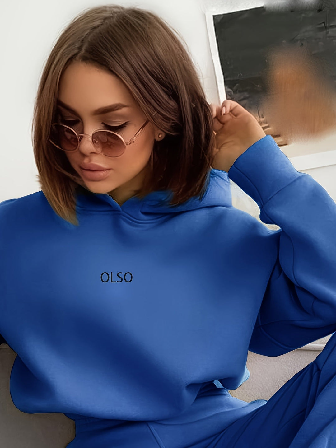 Mirla | Dam Fritid Hoodie och Joggingbyxor-Eva Jonsson