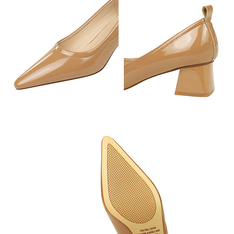 Mirla | Dam High Heels Spets Professionella Ol Dam Skor 4.5Cm-Eva Jonsson