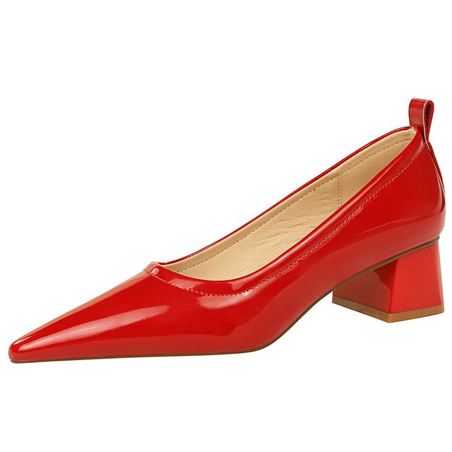 Mirla | Dam High Heels Spets Professionella Ol Dam Skor 4.5Cm-Eva Jonsson