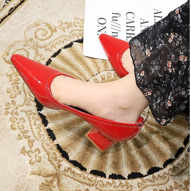 Mirla | Dam High Heels Spets Professionella Ol Dam Skor 4.5Cm-Eva Jonsson