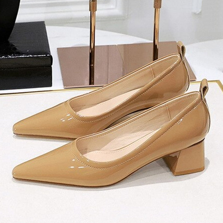 Mirla | Dam High Heels Spets Professionella Ol Dam Skor 4.5Cm-Eva Jonsson