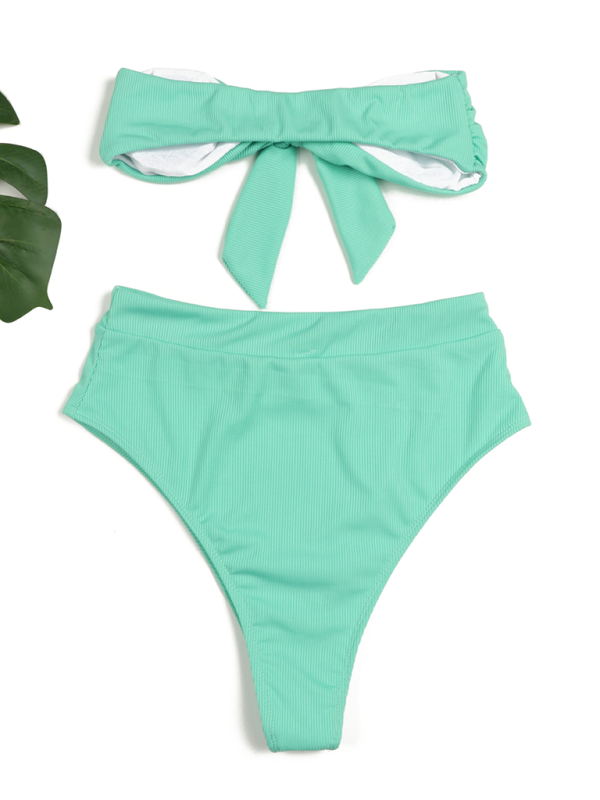 Mirla | Dam Hög midja Bikini Röröverdel Baddräkt-Eva Jonsson