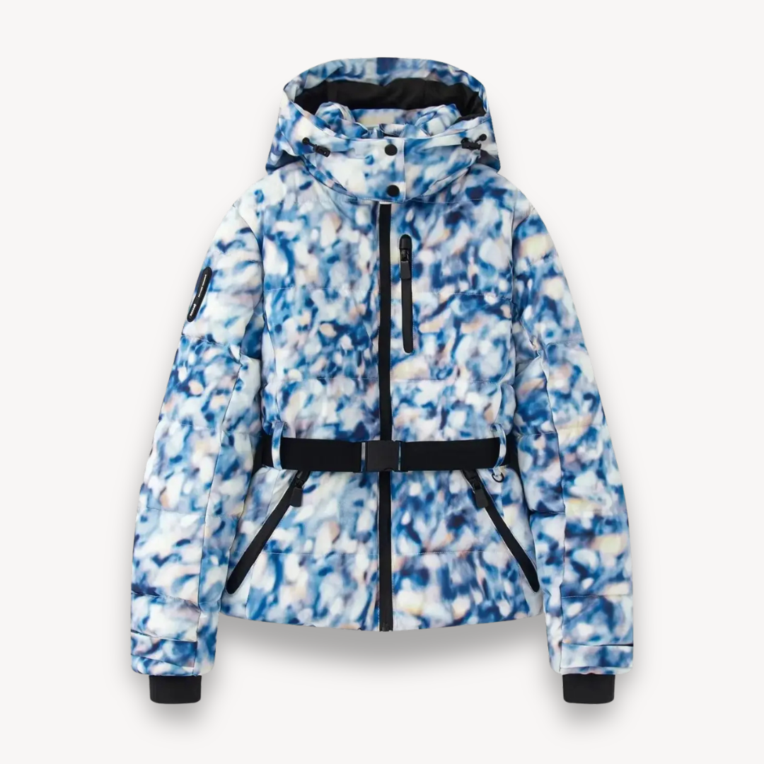 Mirla | Dam Hooded Midjacka med Bältesfickor-Eva Jonsson