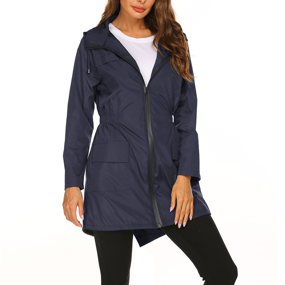 Mirla | Dam Hooded Rain Jacket-Eva Jonsson