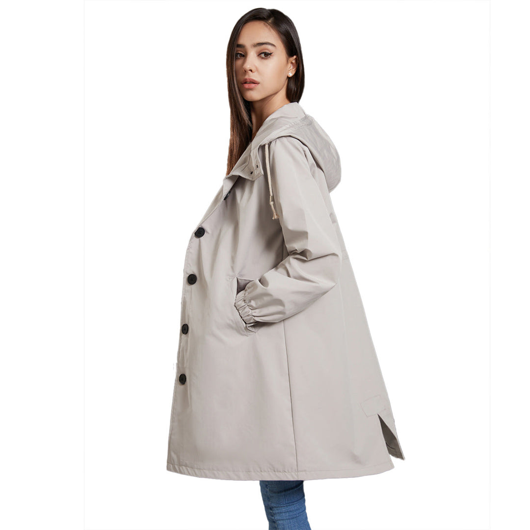 Mirla | Dam Hoodie A-Linje Kappa-Eva Jonsson