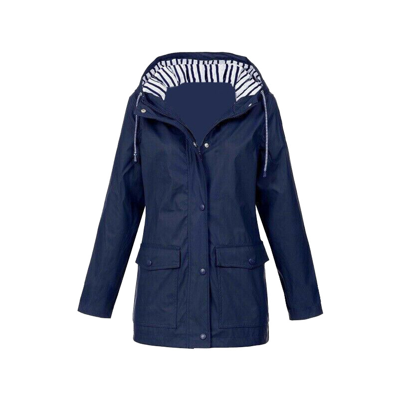Mirla | Dam Hoodie I Medellång Längd-Eva Jonsson