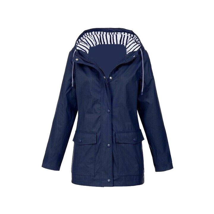 Mirla | Dam Hoodie I Medellång Längd-Eva Jonsson