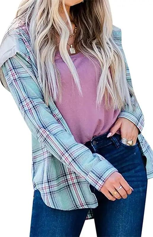 Mirla | Dam Hoodie Knapp-Ned Fritids T-shirt Jacka-Eva Jonsson