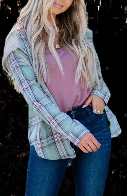 Mirla | Dam Hoodie Knapp-Ned Fritids T-shirt Jacka-Eva Jonsson