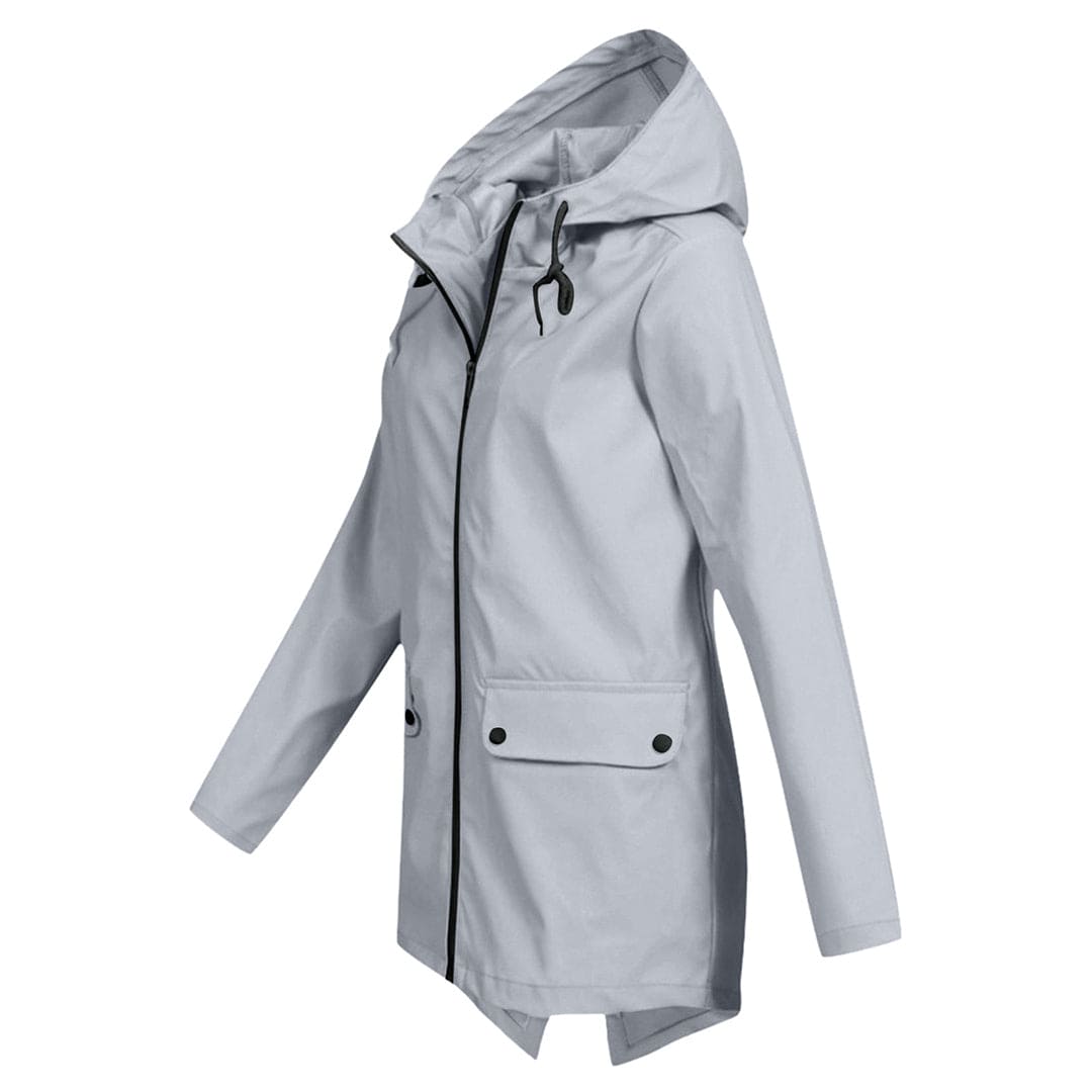 Mirla | Dam Hoodie Långjacka-Eva Jonsson