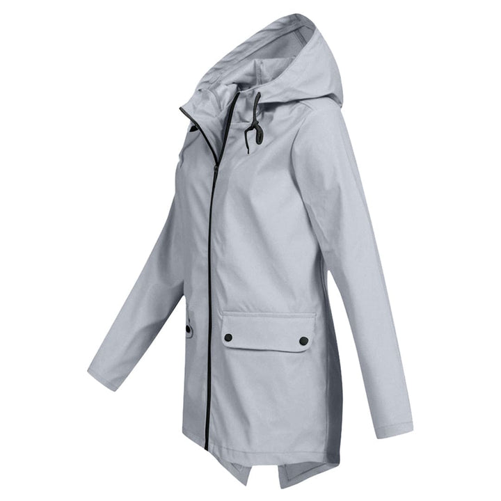 Mirla | Dam Hoodie Långjacka-Eva Jonsson