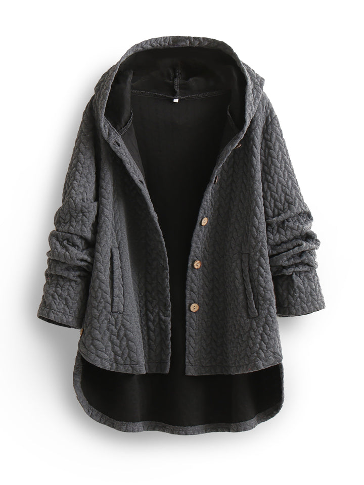 Mirla | Dam Hoodie Loose Fit - Överdimensionerad Vinterjacka-Eva Jonsson