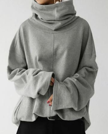 Mirla | Dam Hoodies Rullkragepullover-Eva Jonsson