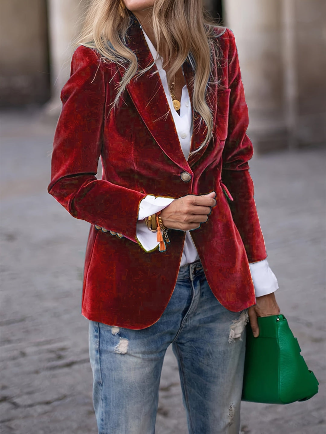 Mirla | Dam Klassisk Skär Blazer-Eva Jonsson