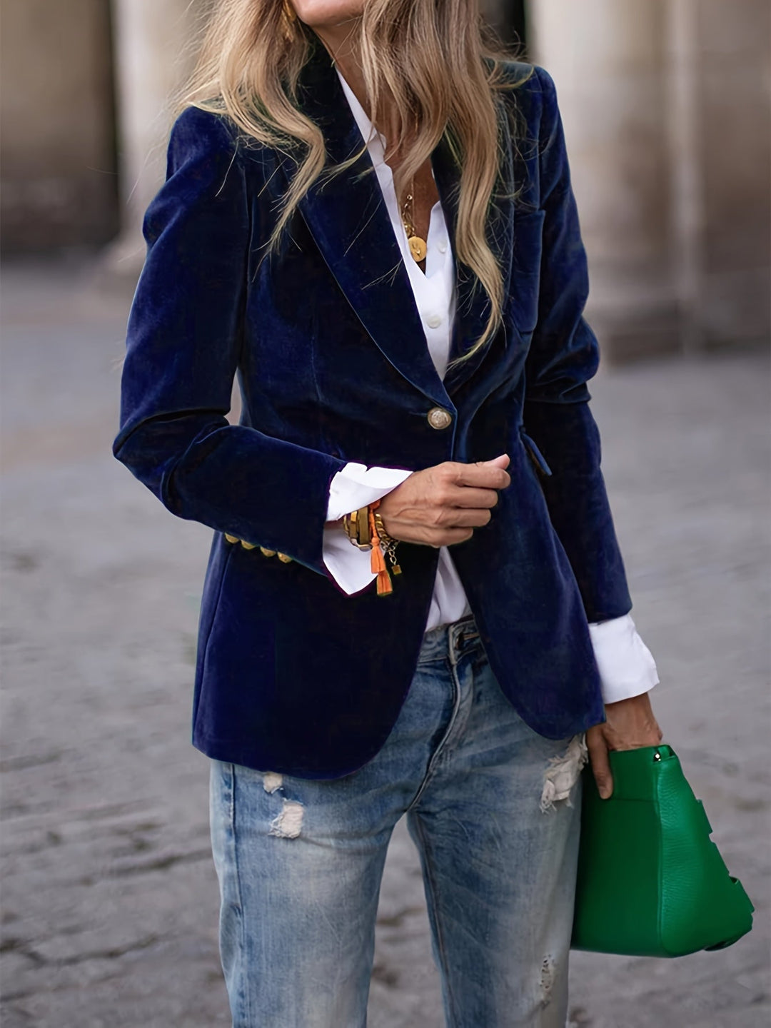 Mirla | Dam Klassisk Skär Blazer-Eva Jonsson