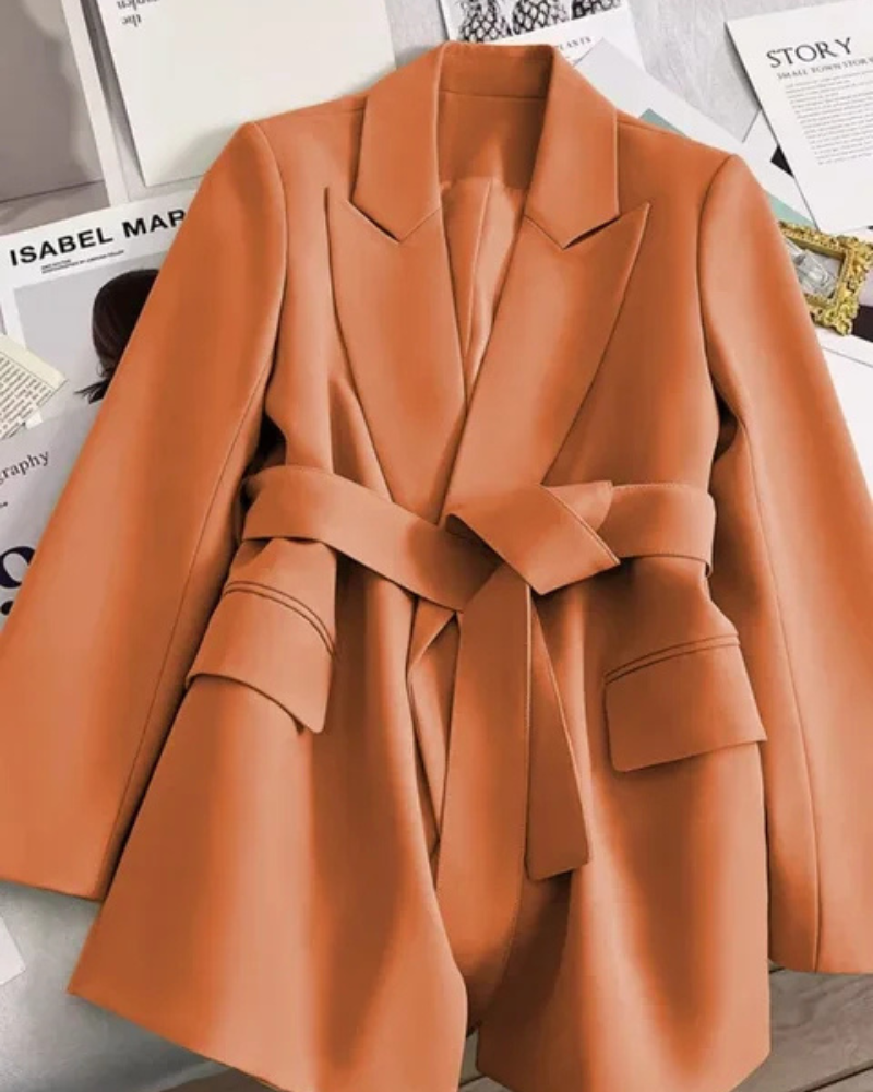 Mirla | Dam Klassisk Trenchcoat Svart Jacka-Eva Jonsson