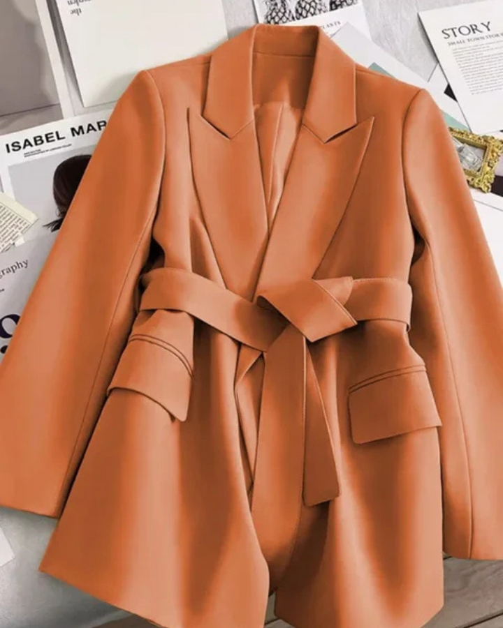 Mirla | Dam Klassisk Trenchcoat Svart Jacka-Eva Jonsson