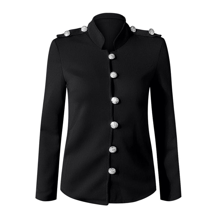 Mirla | Dam Knapp-Front Militärstil Jacka-Eva Jonsson