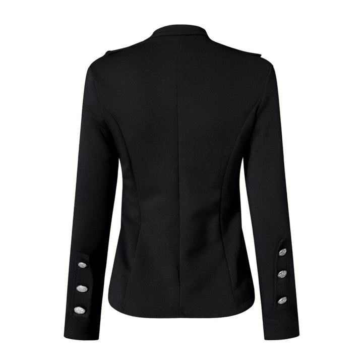 Mirla | Dam Knapp-Front Militärstil Jacka-Eva Jonsson