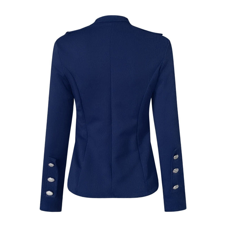 Mirla | Dam Knapp-Front Militärstil Jacka-Eva Jonsson