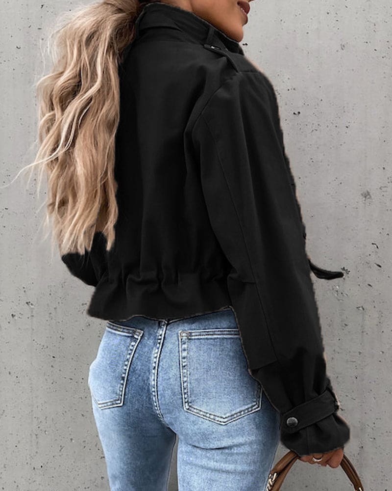 Mirla | Dam Kort Button-Down Utility-Jacka-Eva Jonsson