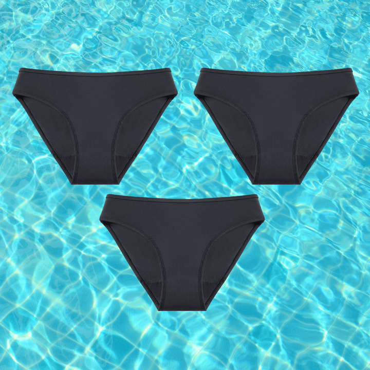 Mirla | Dam Menstruationsbikini trosor Damunderkläder Simkläder-Eva Jonsson
