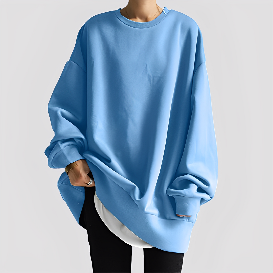 Mirla | Dam-Oversize-Tröja I Modern Stil-Eva Jonsson