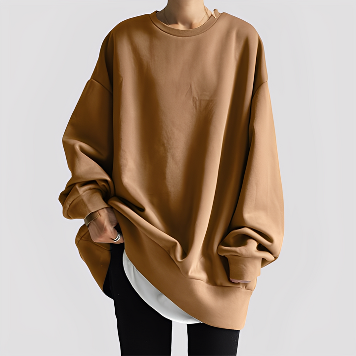 Mirla | Dam-Oversize-Tröja I Modern Stil-Eva Jonsson