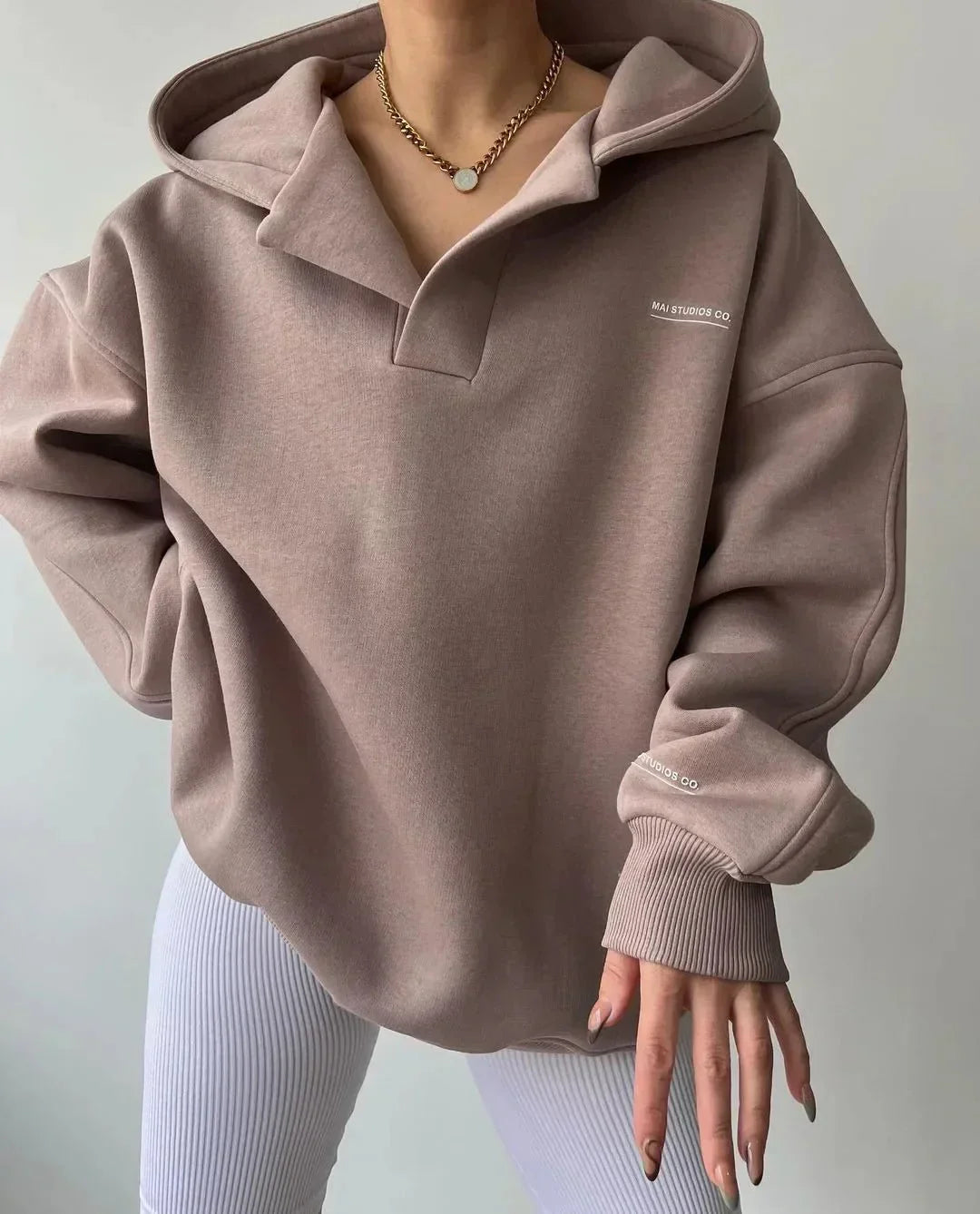 Mirla | Dam Oversized Hoodie-Eva Jonsson