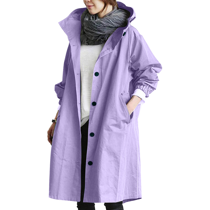 Mirla | Dam Oversized Huva-Trenchcoat-Eva Jonsson