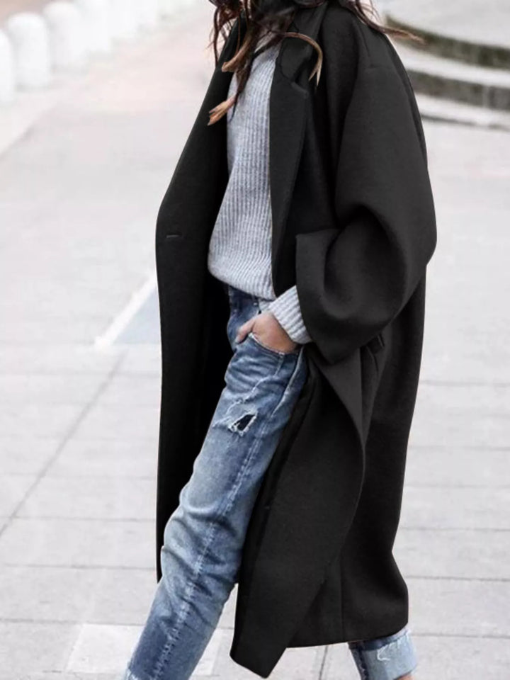 Mirla | Dam Oversized Lång Vinterkappa-Eva Jonsson