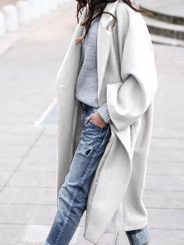 Mirla | Dam Oversized Lång Vinterkappa-Eva Jonsson