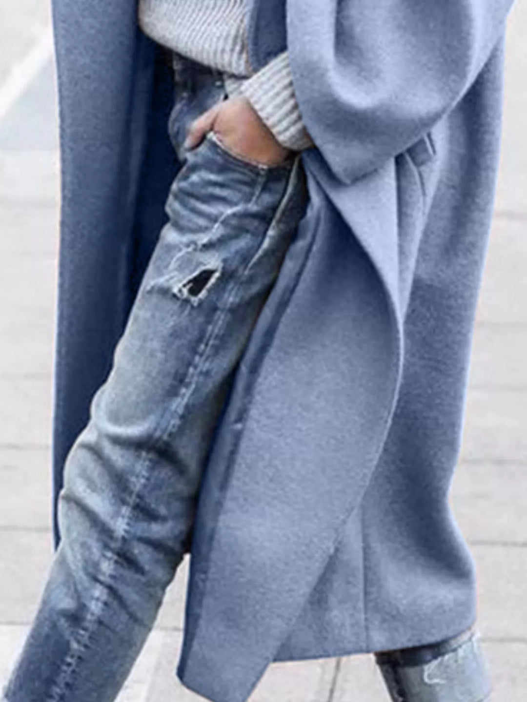 Mirla | Dam Oversized Lång Vinterkappa-Eva Jonsson