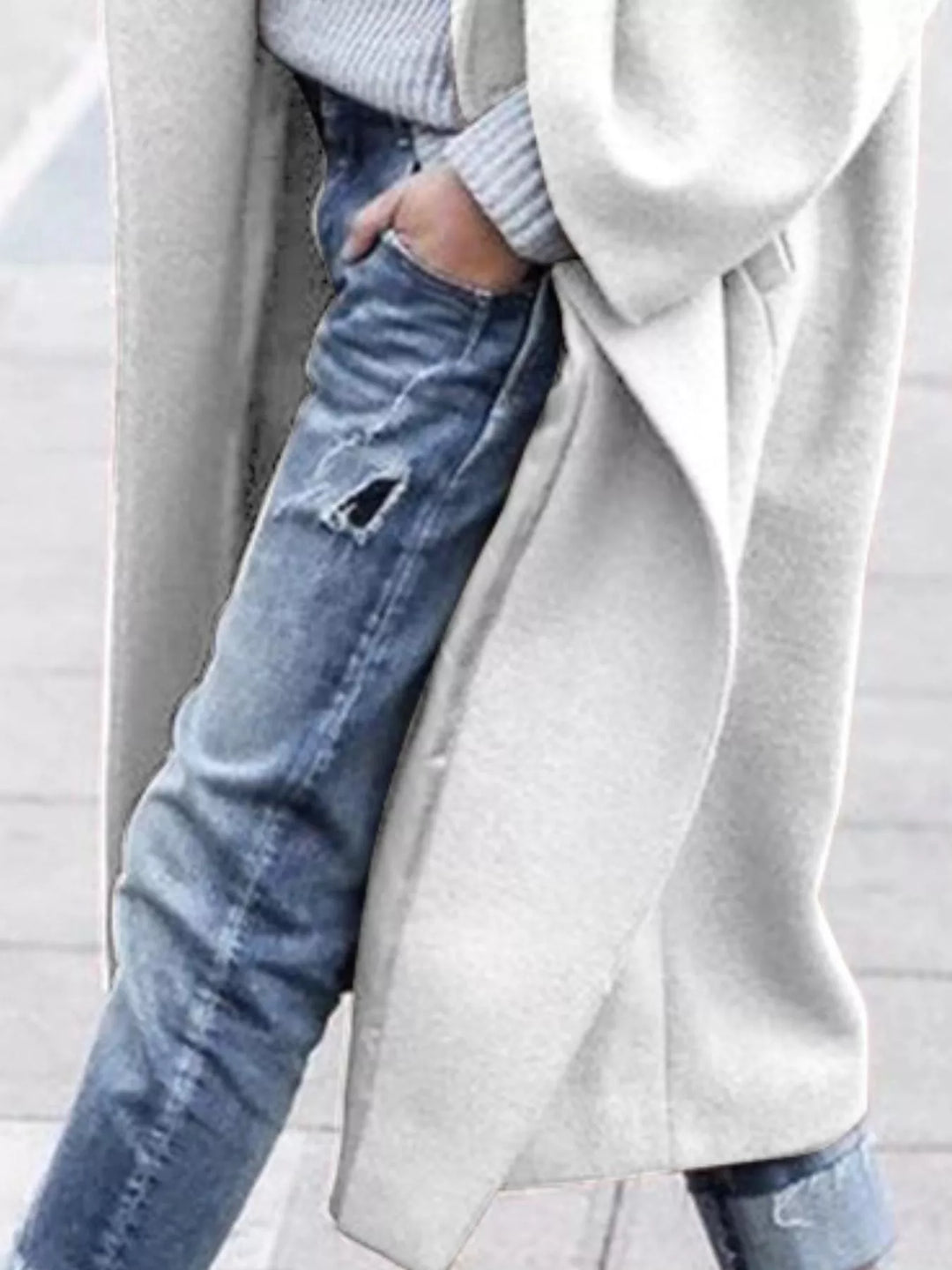Mirla | Dam Oversized Lång Vinterkappa-Eva Jonsson
