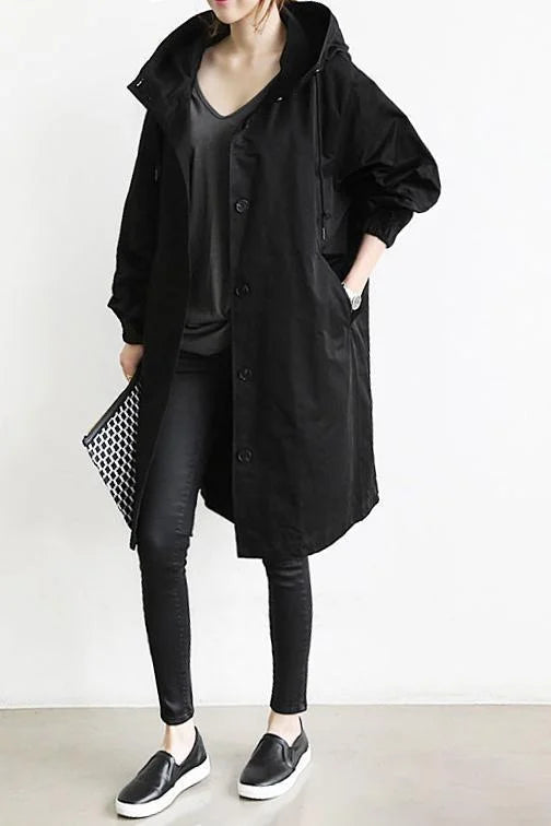 Mirla | Dam Oversized Lätt Trenchcoat för Avslappnad Chic-Eva Jonsson