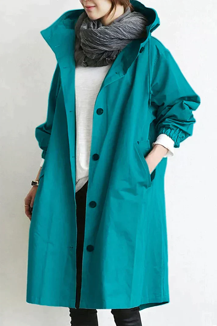 Mirla | Dam Oversized Lätt Trenchcoat för Avslappnad Chic-Eva Jonsson