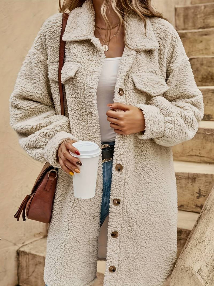 Mirla | Dam Oversized Sherpa-Kappa-Eva Jonsson