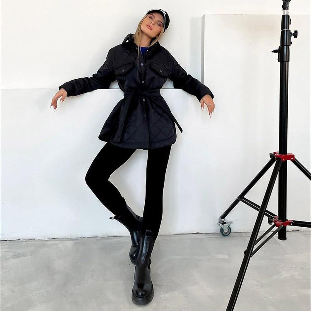 Mirla | Dam Polsteroid Kappa Trenchcoat-Eva Jonsson