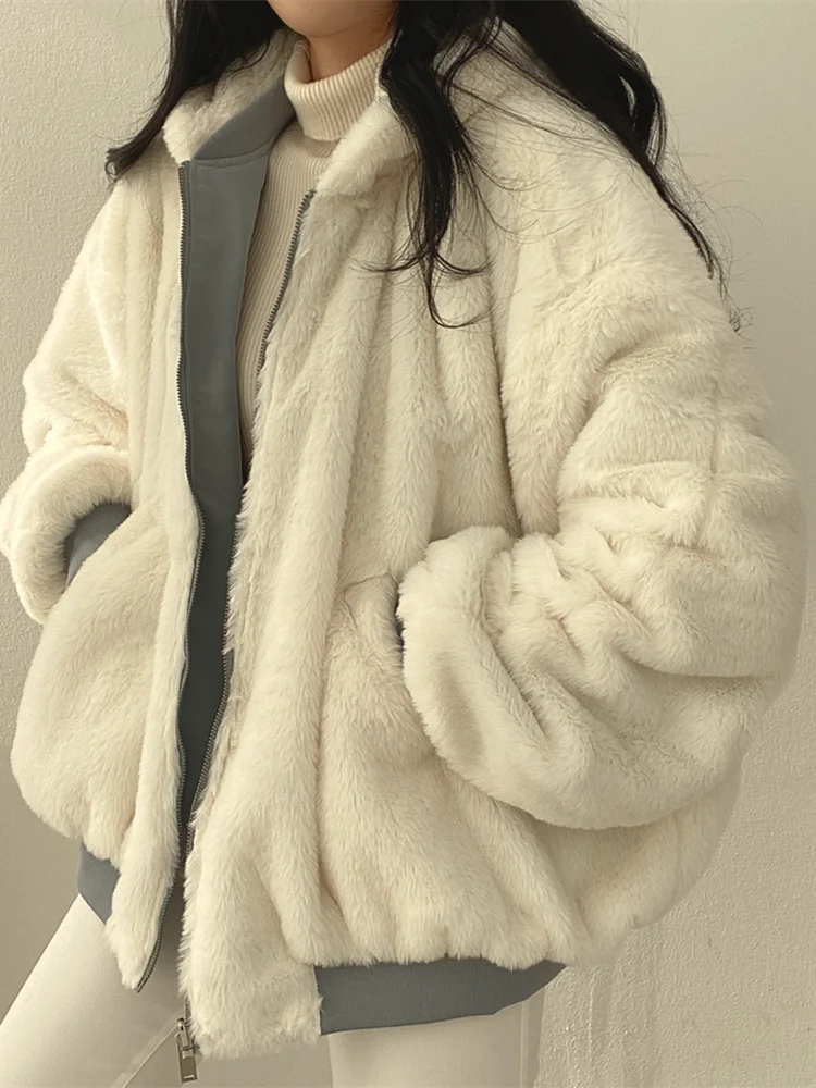 Mirla | Dam-Puffjacka med Teddy-Fleece-Eva Jonsson
