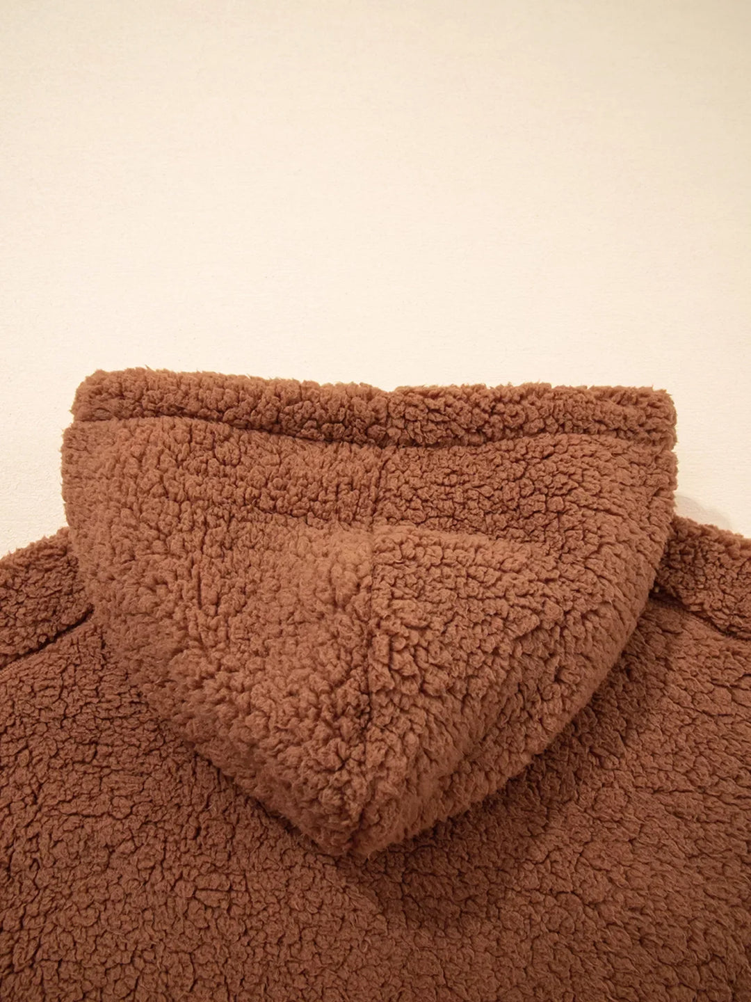 Mirla | Dam Relaxed Fit Zip Up Teddyjacka-Eva Jonsson