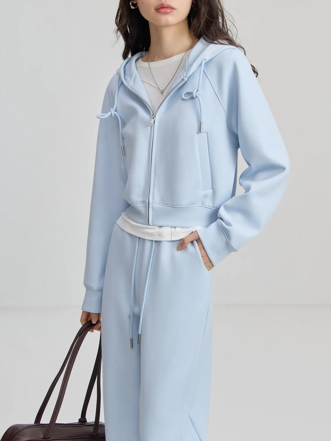 Mirla | Dam Sweater-Set med Cardigan och Byxor-Eva Jonsson