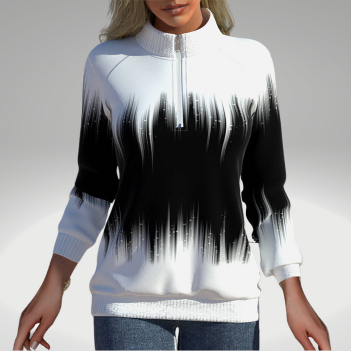 Mirla | Dam Sweatshirt med gradienttryck-Eva Jonsson