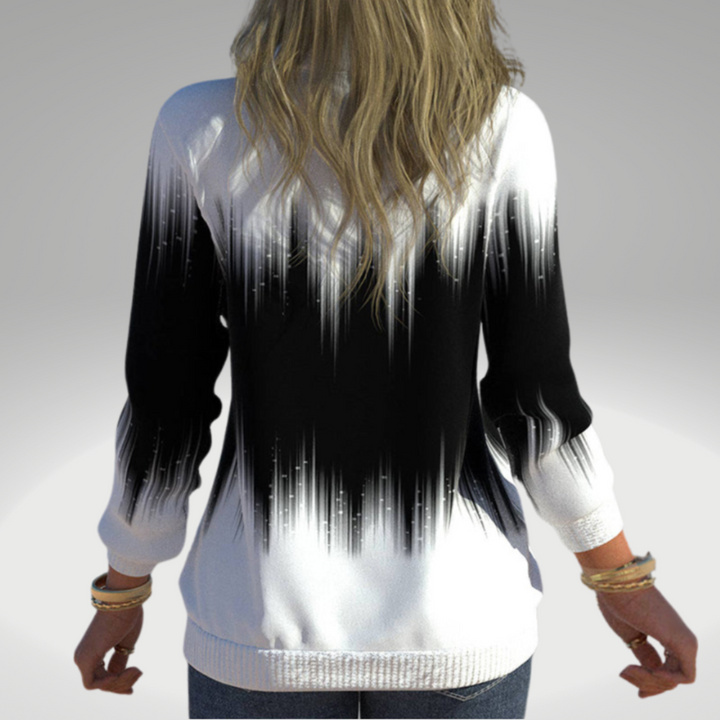 Mirla | Dam Sweatshirt med gradienttryck-Eva Jonsson
