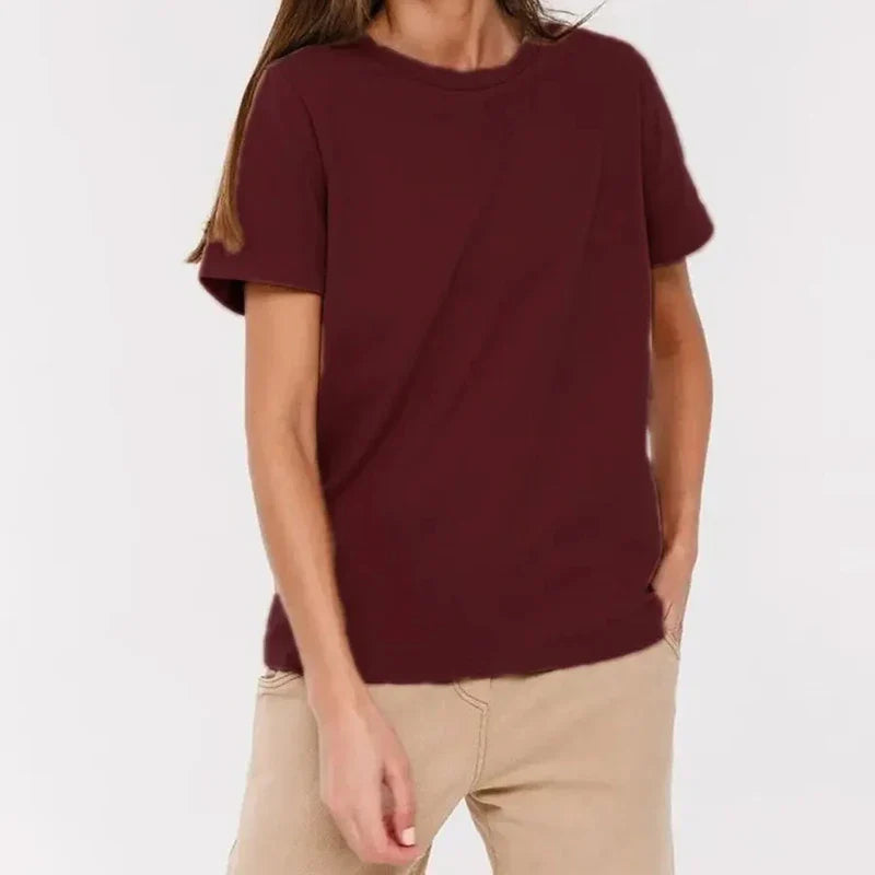 Mirla | Dam T-shirt Av 100% Bomull-Eva Jonsson
