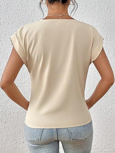 Mirla | Dam-T-shirt Oregelbundet Snitt-Eva Jonsson