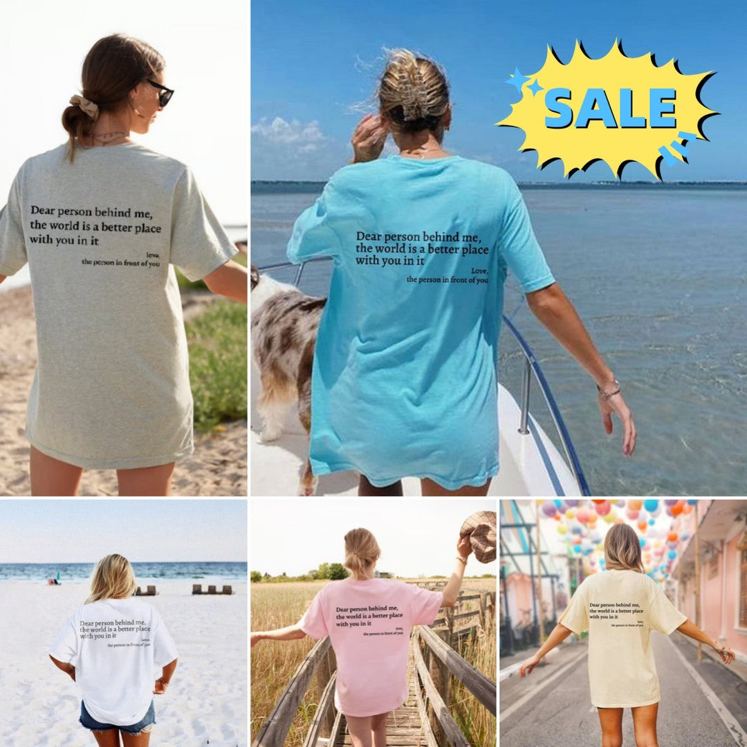 Mirla | Dam T-shirt med rundhals och slogan-Eva Jonsson