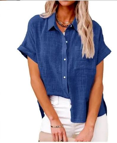 Mirla | Dam Top Stilig Jeansblus Avslappnad och Modern Look-Eva Jonsson
