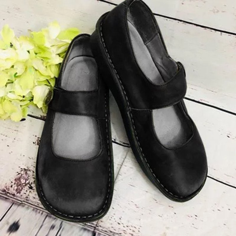 Mirla | Dam Vintage Inträdes Sandaler Kvinnor Skor Av Mocka-Eva Jonsson