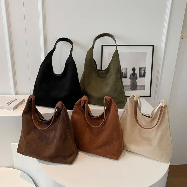Mirla | Dam Wildläder Tote Bag Stilig Damtasche-Eva Jonsson
