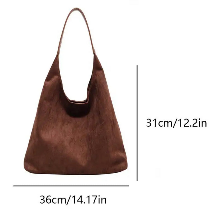 Mirla | Dam Wildläder Tote Bag Stilig Damtasche-Eva Jonsson